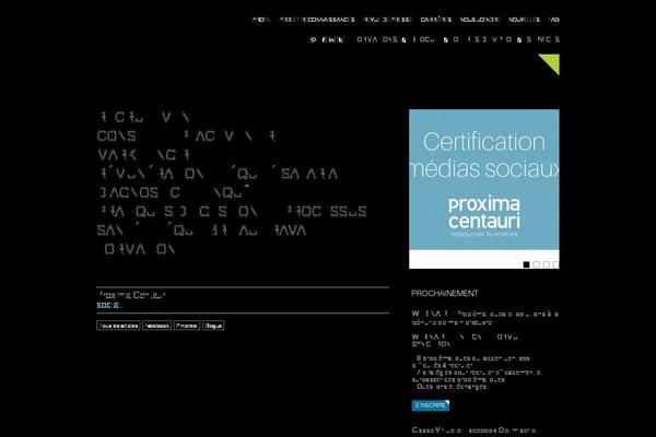 Site using Wordpress-social-stream plugin