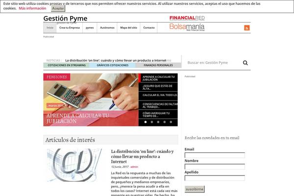 Financialred theme site design template sample