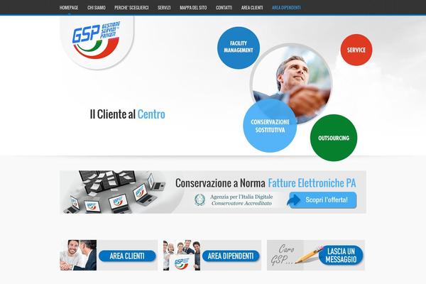Rounder theme site design template sample