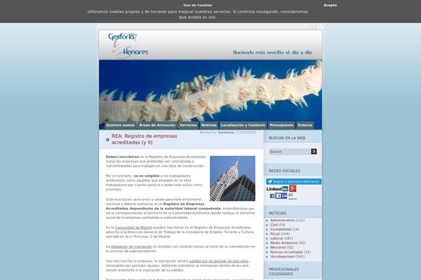 Ocean-mist theme site design template sample