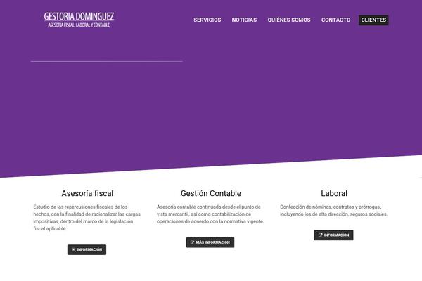Genoa theme site design template sample