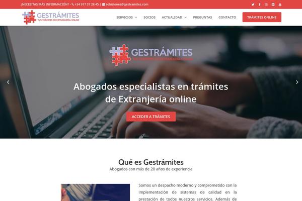 Site using Ocean-sticky-header plugin