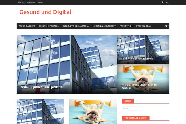 Awaken theme site design template sample