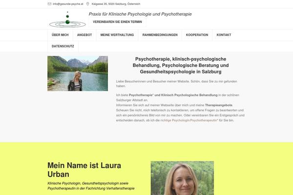 Psychology-help theme site design template sample