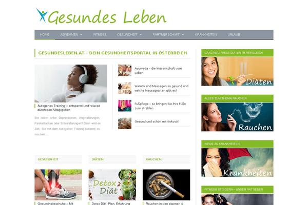 SmartMag Child theme site design template sample