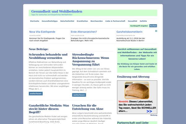 WP-DaVinci 2.0 theme site design template sample