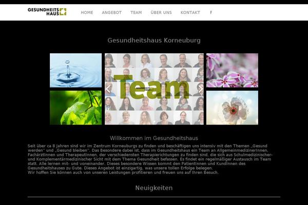 Neve theme site design template sample