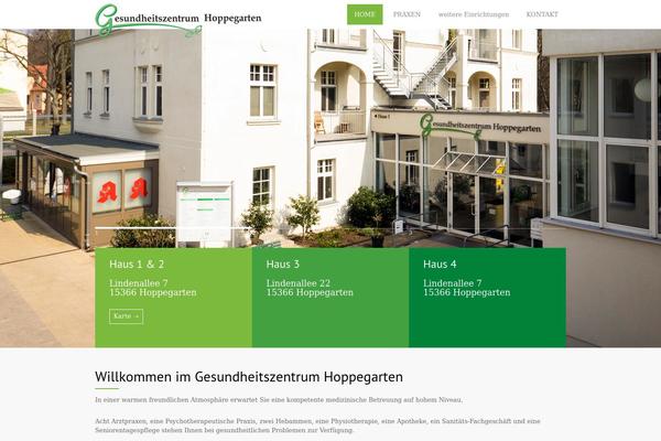MediCenter theme site design template sample