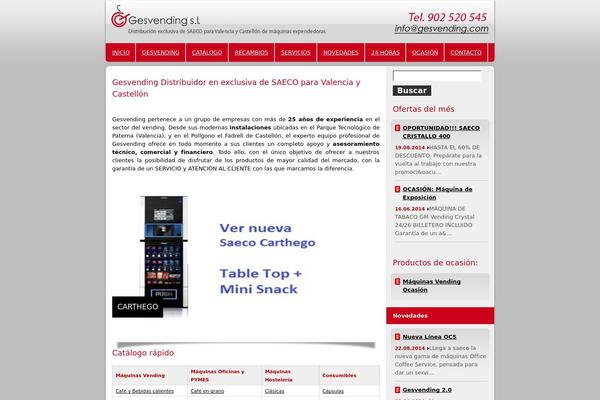 Convergence theme site design template sample