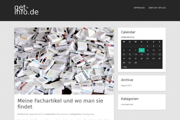 Nova Lite theme site design template sample