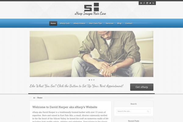 Arcadian theme site design template sample