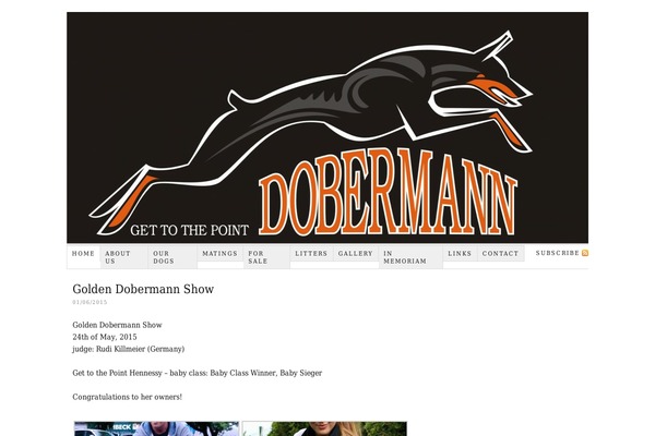 Thesis 1.8 theme site design template sample