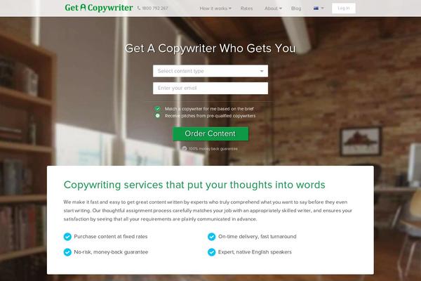 Gac theme site design template sample