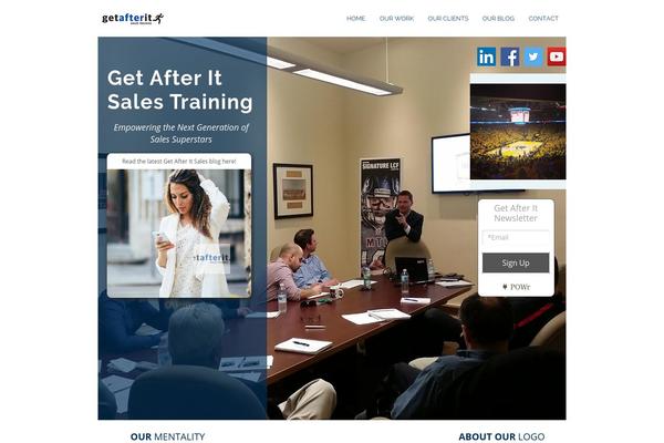 Progressio theme site design template sample