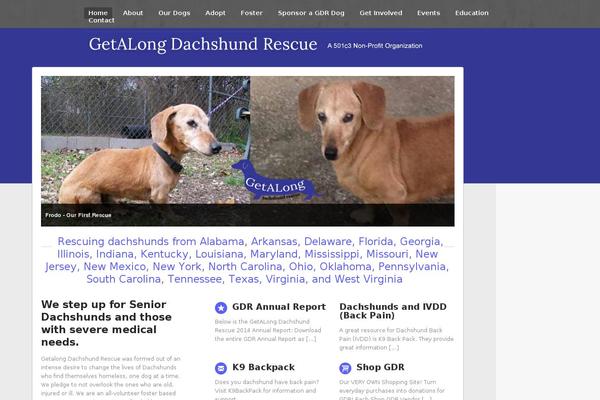 Site using Petfinder Listings plugin