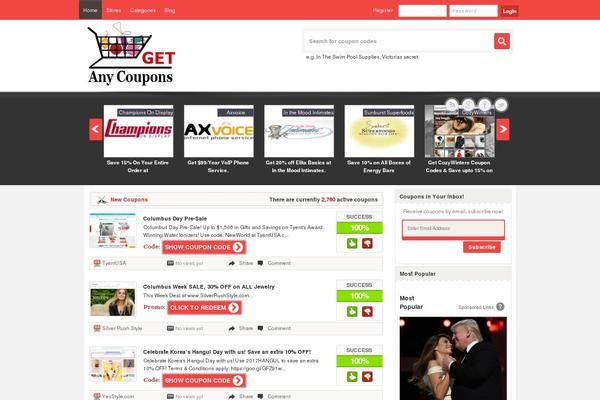 Clipper theme site design template sample