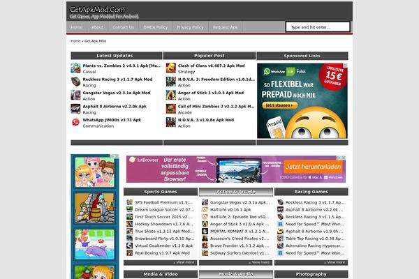 Site using Complianz-gdpr plugin