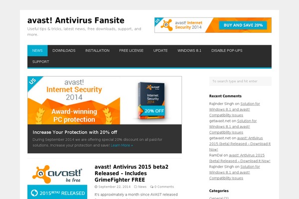 GoPress theme site design template sample