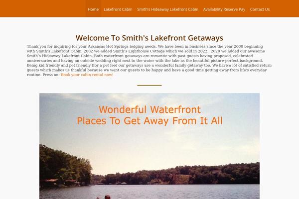 Site using Wp-hotel-booking plugin