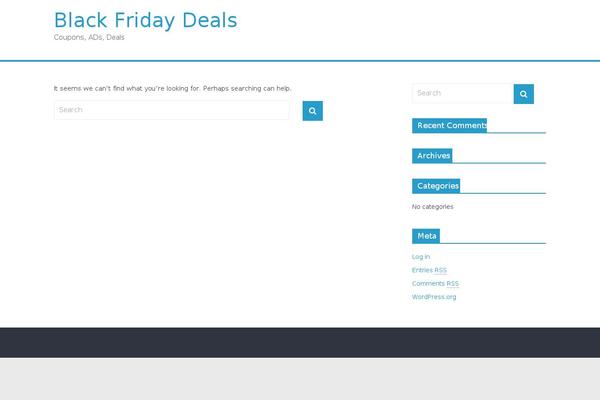 Deals theme site design template sample