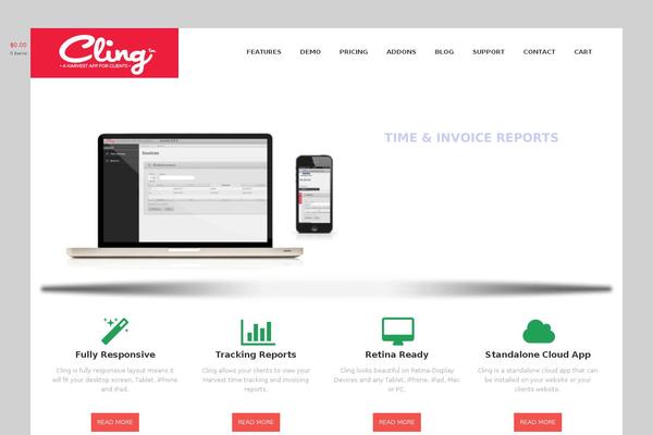 getcling.com site used Flatco