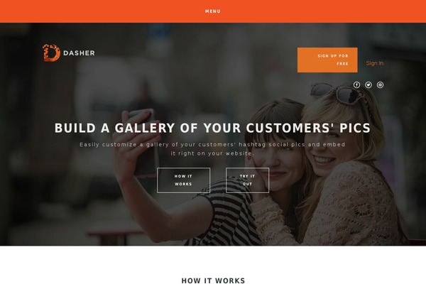Cayse theme site design template sample
