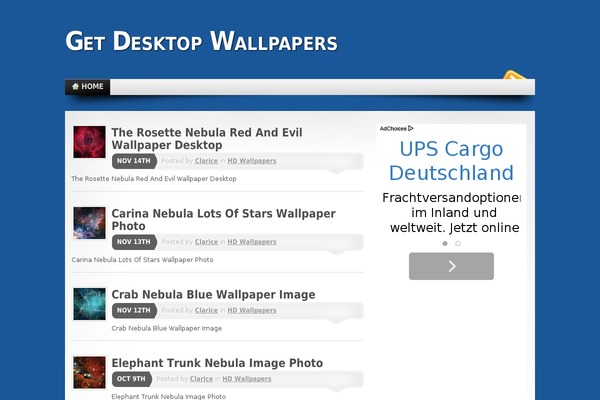Mystique theme site design template sample