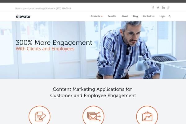 Beep! theme site design template sample