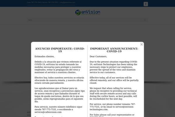 Site using PopUp by Supsystic plugin