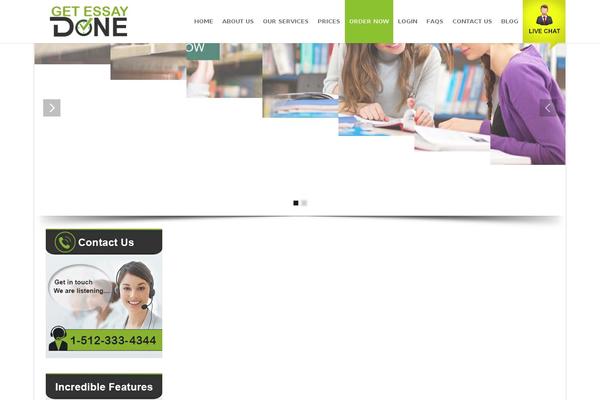 Stylish theme site design template sample