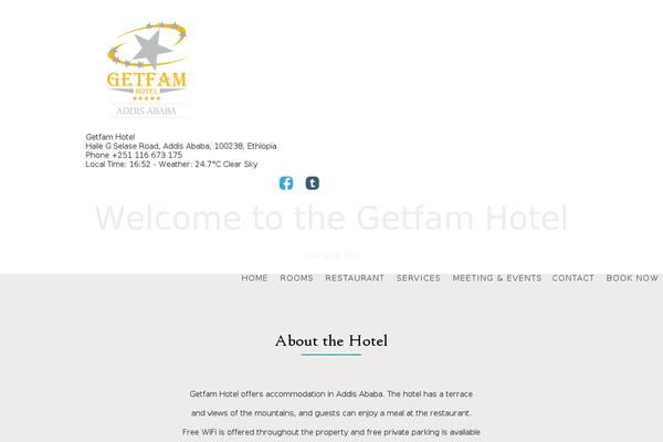 Leisure theme site design template sample