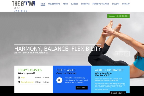 GymBase theme site design template sample