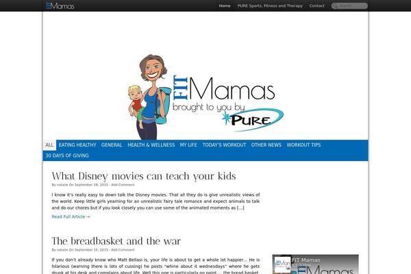 PageLines theme site design template sample