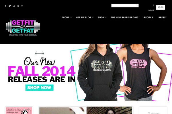 Tempest theme site design template sample