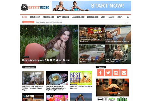 NewsMag theme site design template sample