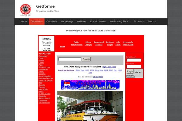 ColorNews theme site design template sample