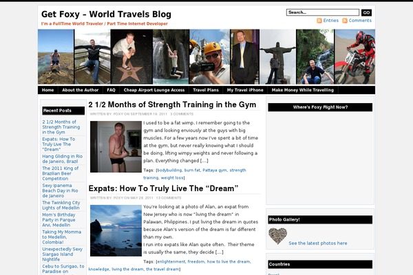 getfoxy.com site used Simple Indy