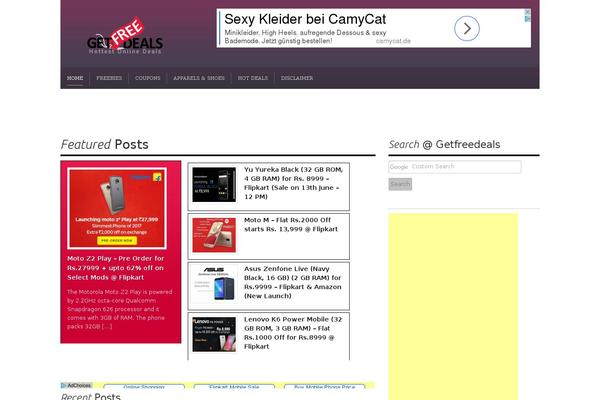 Splendid theme site design template sample