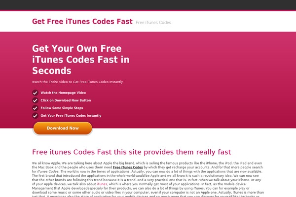 JustLanded theme site design template sample
