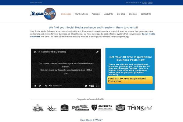 Corona theme site design template sample