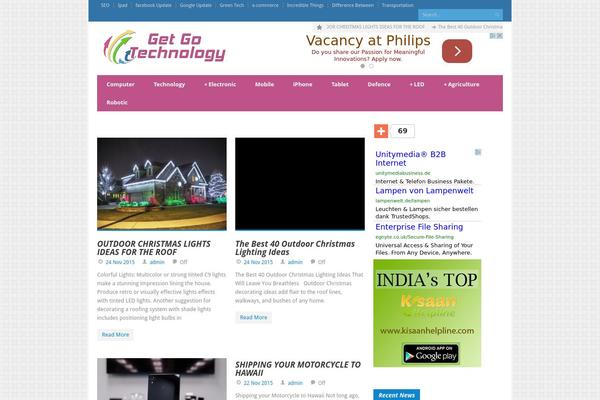Megazine-v1-07 theme site design template sample