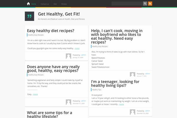 Expresscurate theme site design template sample
