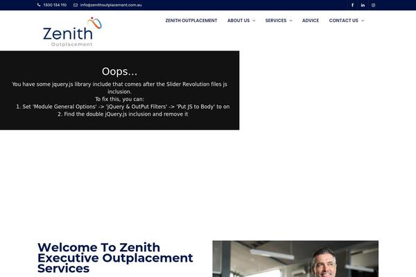 Site using Radiantthemes-mega-menu plugin