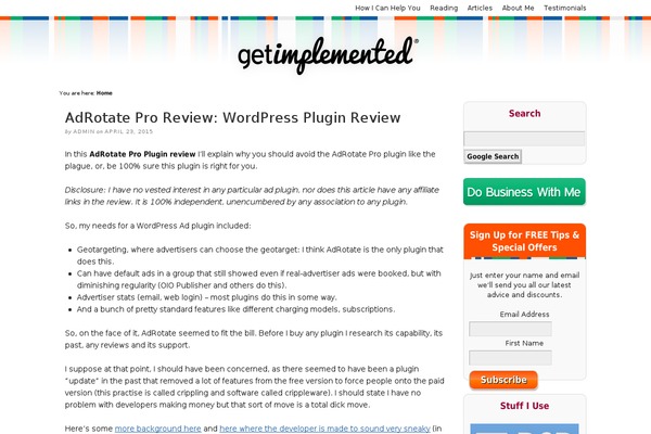 Thesis 1.8 theme site design template sample