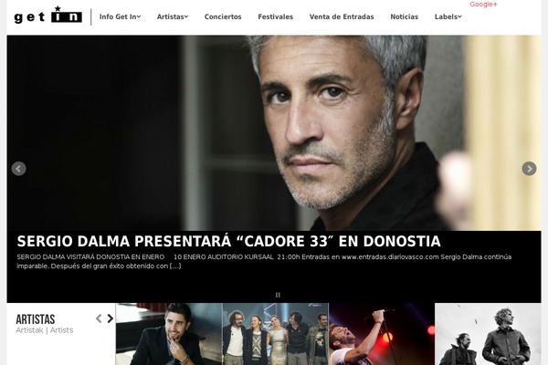 getin.es site used Legato