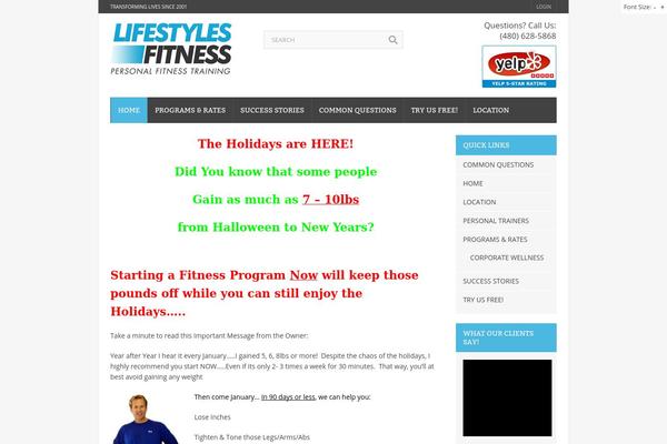 OXY theme site design template sample
