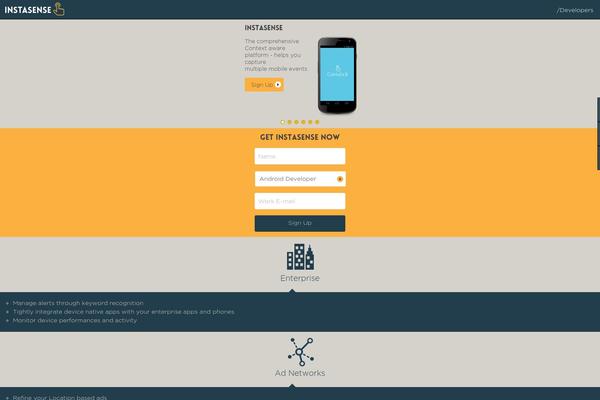 Construct theme site design template sample