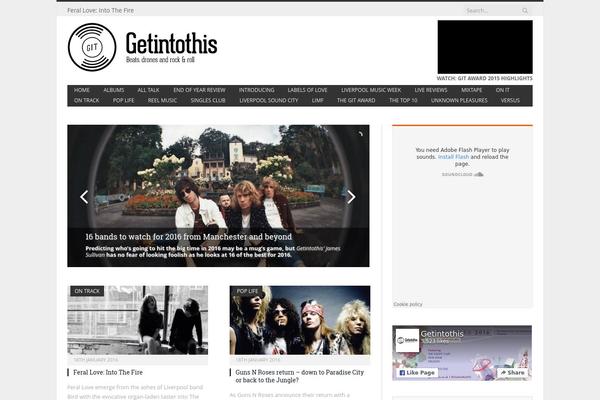 SmartMag Child theme site design template sample