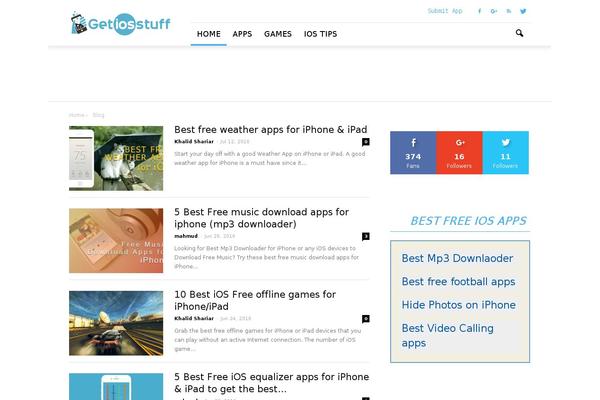 getiosstuff.com site used Gas
