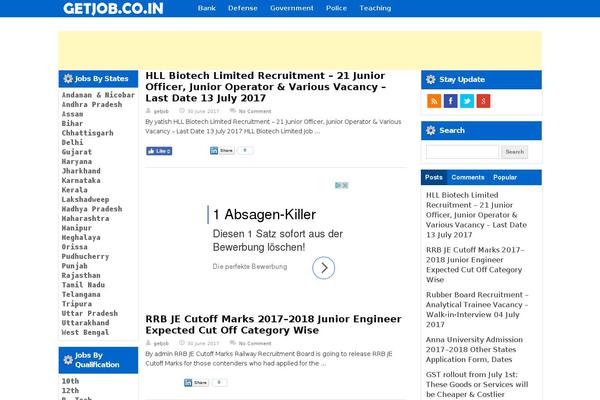 Weretech theme site design template sample